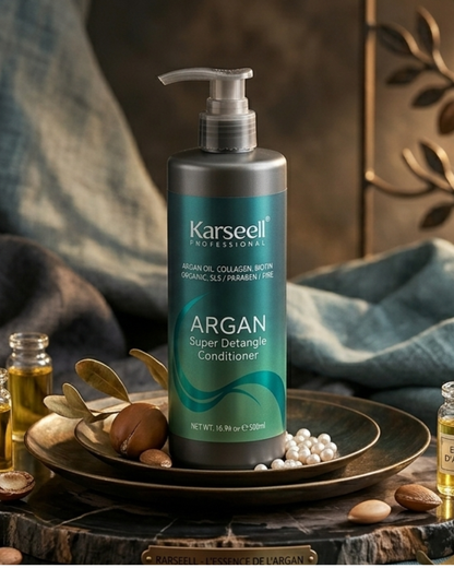 Karseell BNC Argan acondicionador desenredante cabello rizado con frizz