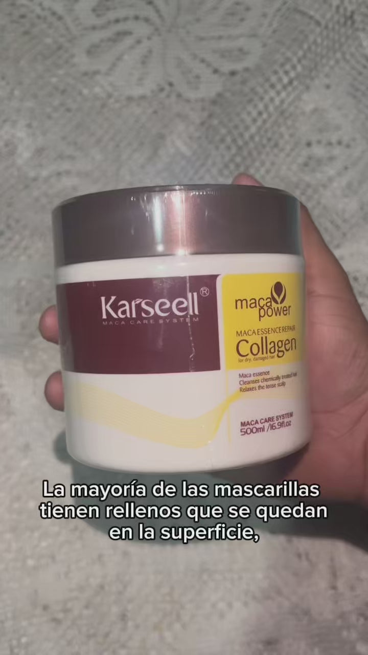 Mascarilla Capilar Reparadora con Colágeno Hidrolizado 500ml — Sin Sulfatos