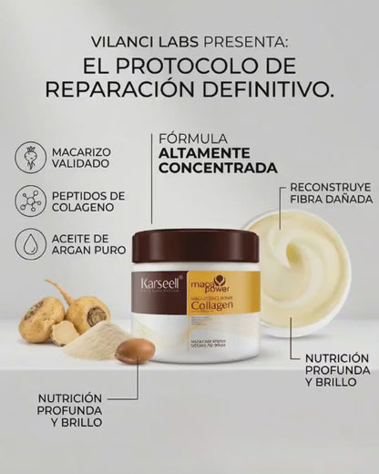 Mascarilla Capilar Reparadora con Colágeno 500ml